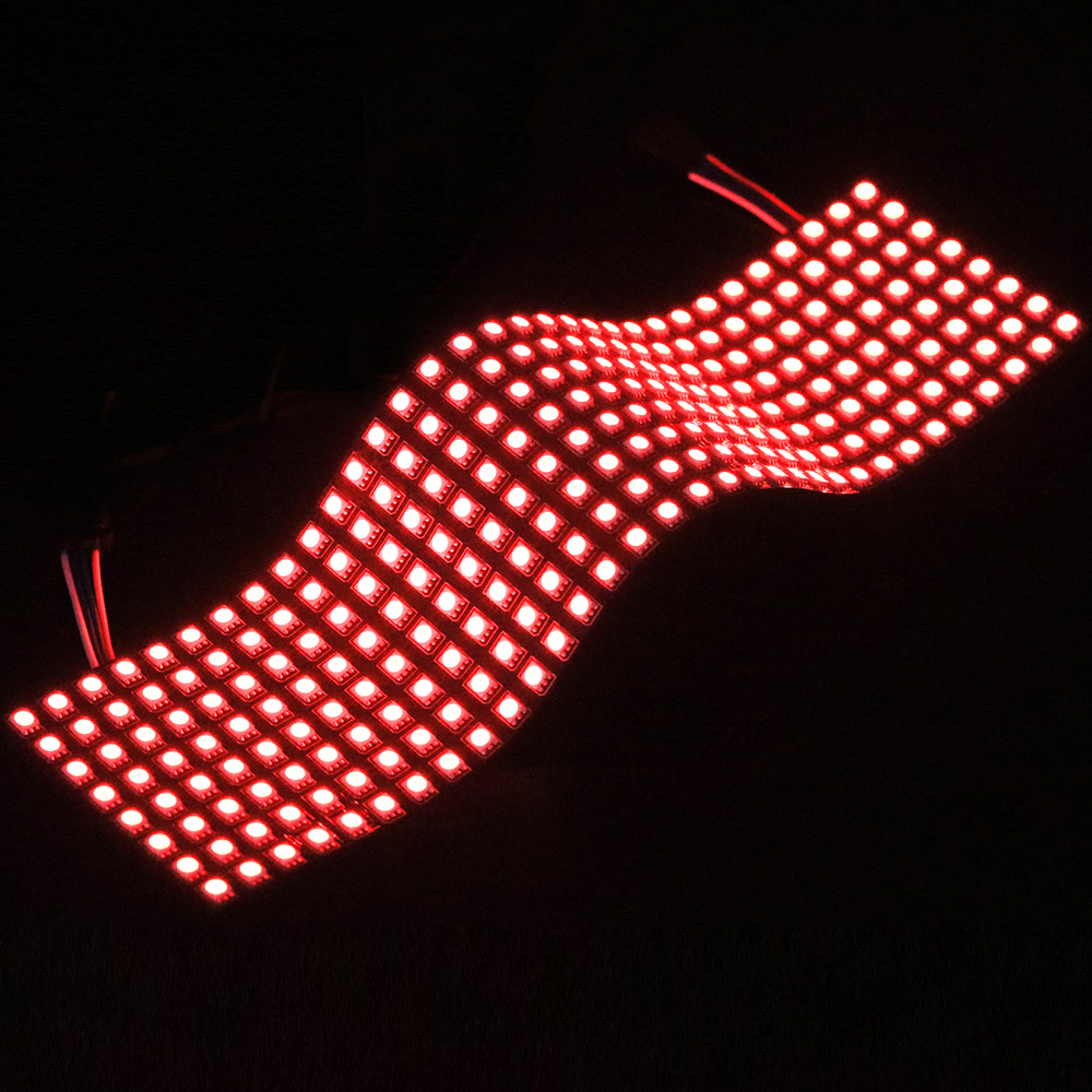 WS2815 RGB 32x8 LED Matrix Display Flexible LED Light Panels WS2815 RGB 32x8 LED Matrix Display Flexible LED Light Panels